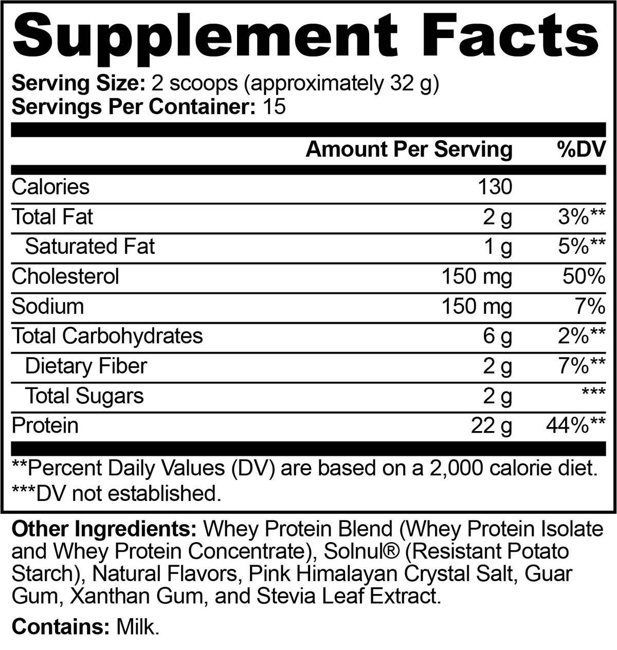 Performance Whey Protein Blend (Vanilla) Fit2Great