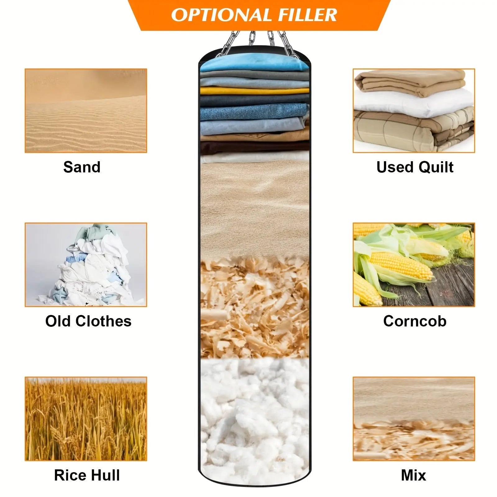 4ft PU Heavy Hanging Punching Bag Set for Adults - Includes 12oz Gloves, Reflex Ball, Wristband - Black PVC Kicking Bag for Karate, Kickboxing, Boxing Training Home Gym (Unfilled), Boxing Training Equipment Fit2Great