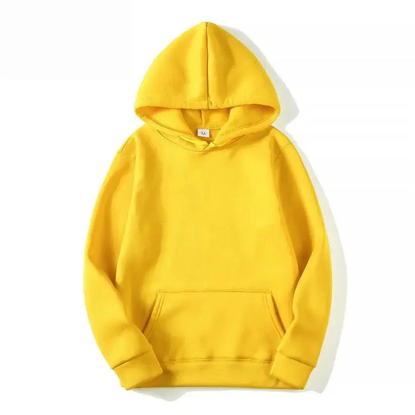 Blank Fleece Pullover Hoodie - Fit2Great