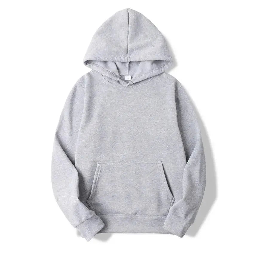 Blank Fleece Pullover Hoodie - Fit2Great