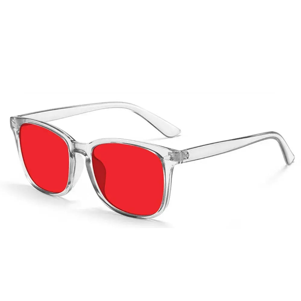 Blue Light Glasses For Blue Light Blocking Red Lens For Computer Gaming Reduce Eyestrain Bluelight Glasses Men Sleep Glasses