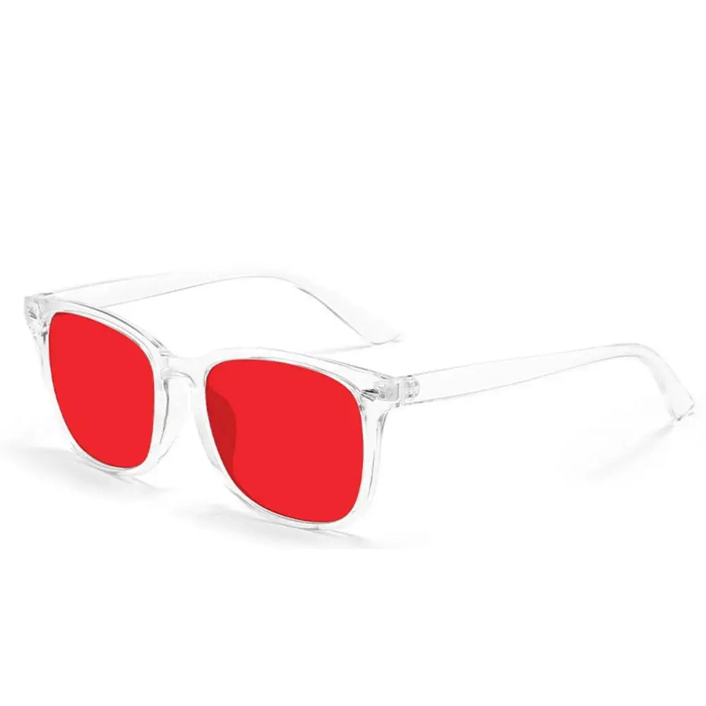 Blue Light Glasses For Blue Light Blocking Red Lens For Computer Gaming Reduce Eyestrain Bluelight Glasses Men Sleep Glasses