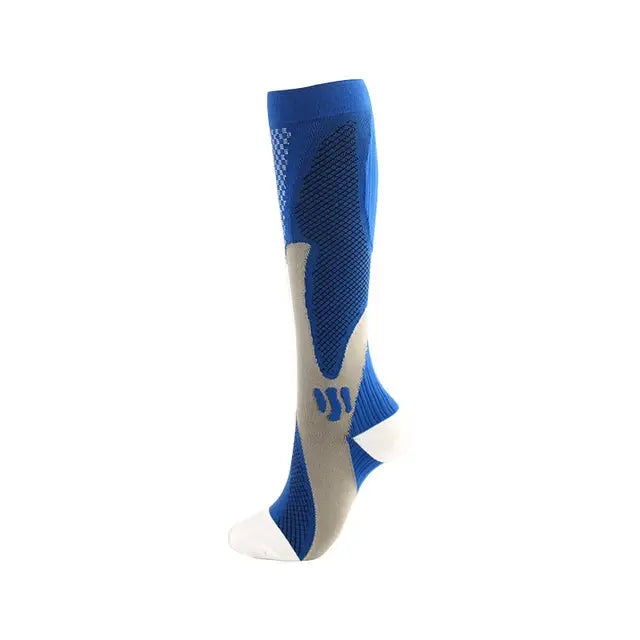 Compression Socks Running Men's Sports Socks Anti Fatigue Pain Relief 20-30 Mmhg Women's Nurses Fitness Golf Rugby Basketball Fit2Great