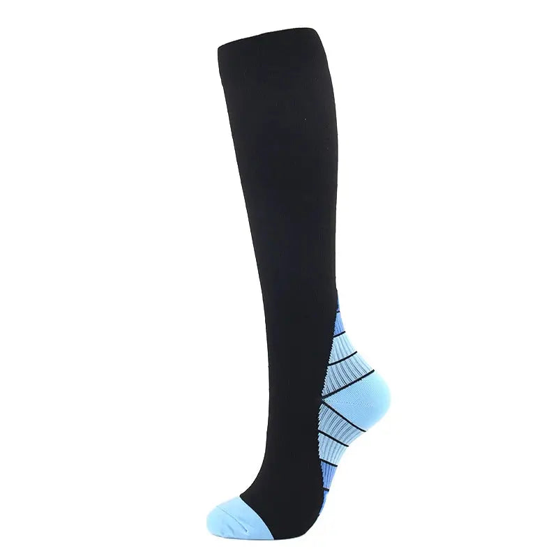 Compression Socks Running Men's Sports Socks Anti Fatigue Pain Relief 20-30 Mmhg Women's Nurses Fitness Golf Rugby Basketball Fit2Great