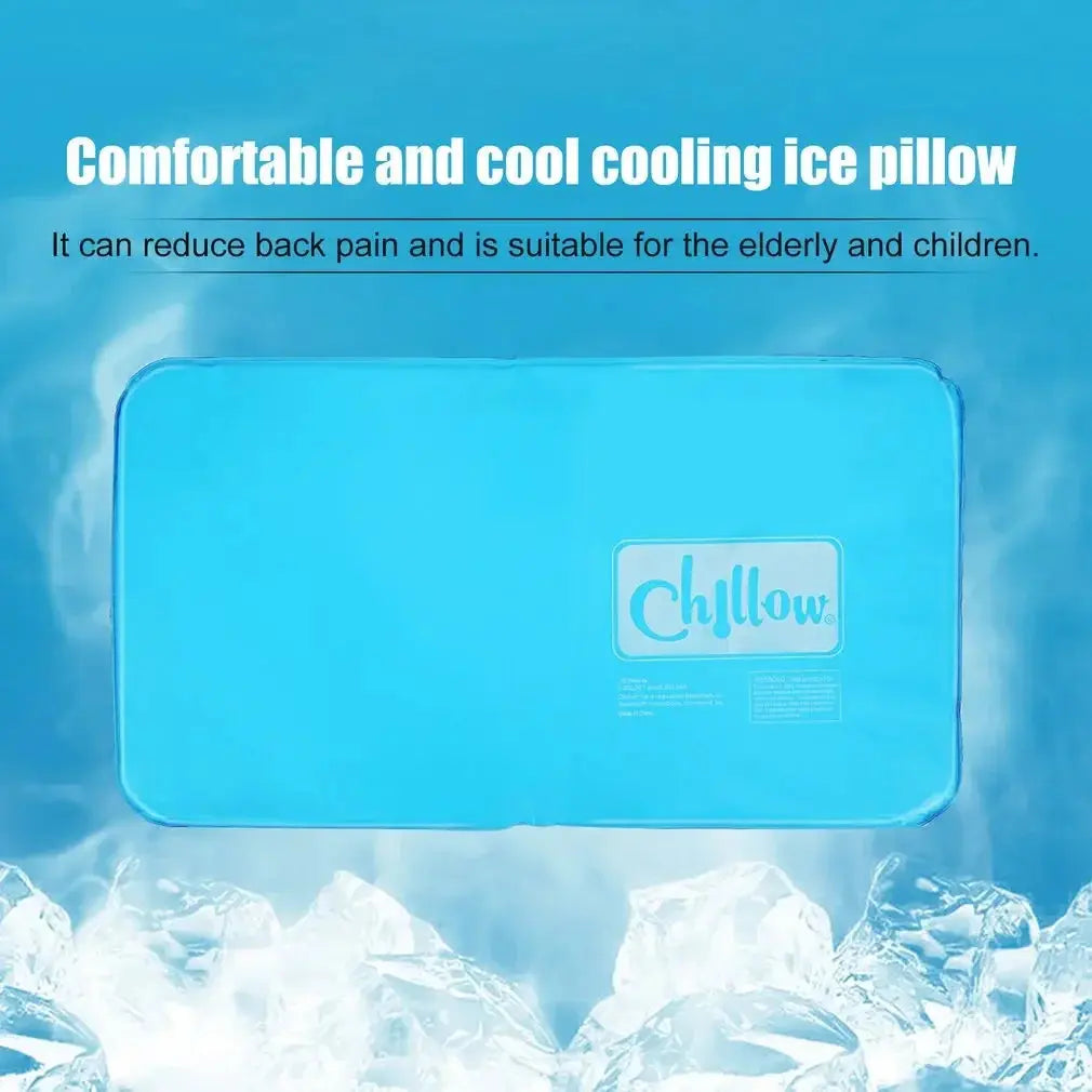 Cooling Ice Pillow | Reusable Cooling Pillow for Sleep, Travel & Relaxation