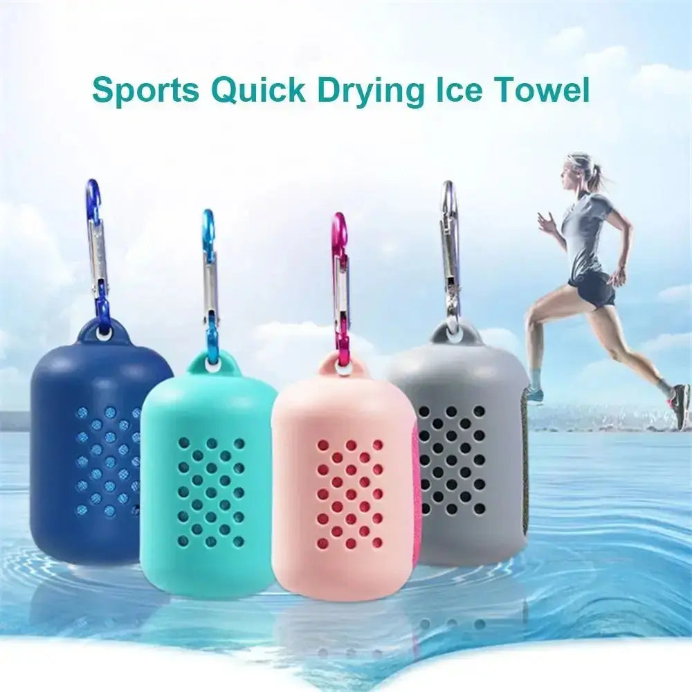 Cooling Microfiber Quick-Dry Towel for Gym, Sports & Outdoor | 30x80cm - Fit2Great