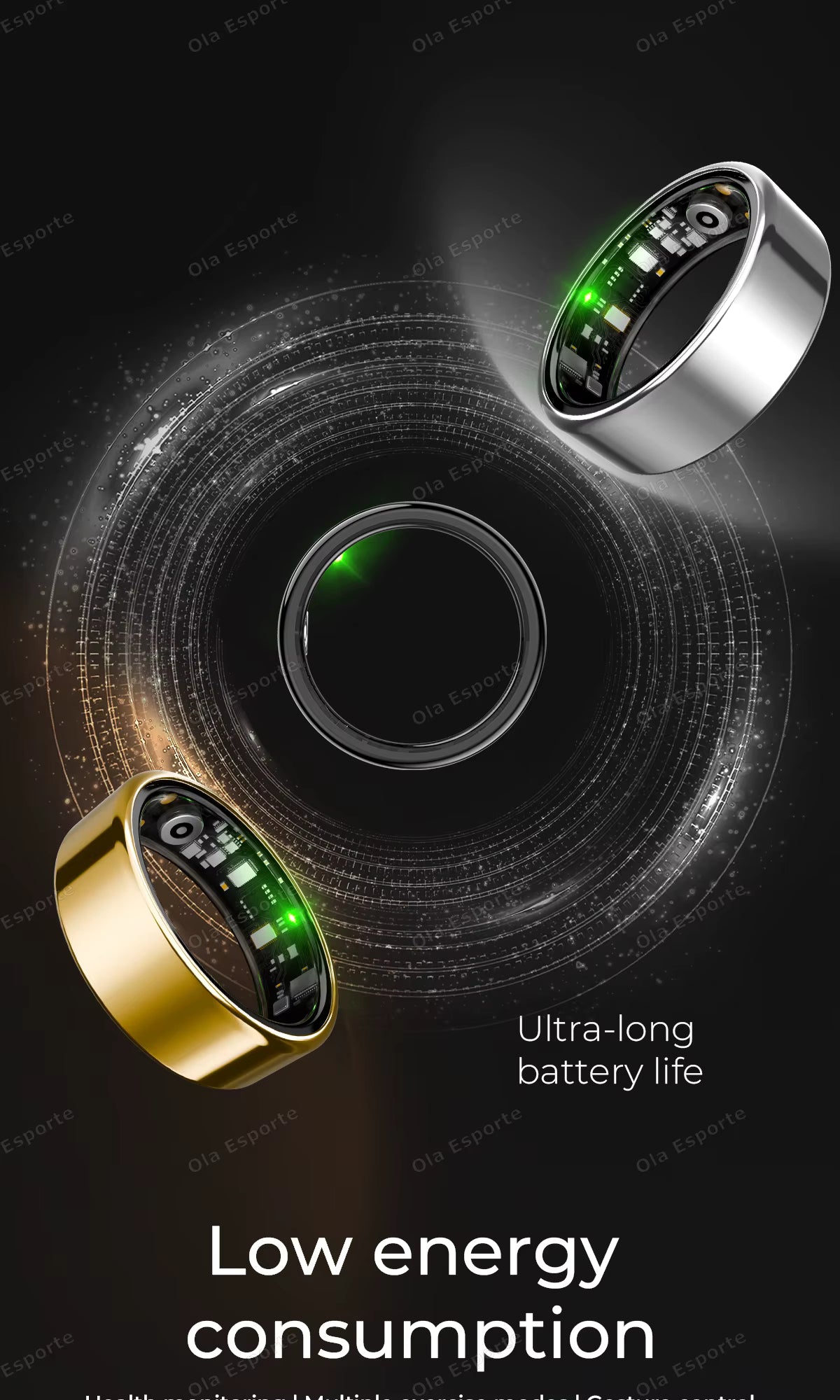 Fitness Smart Ring – Sleek Smart Wearable Fit2Great