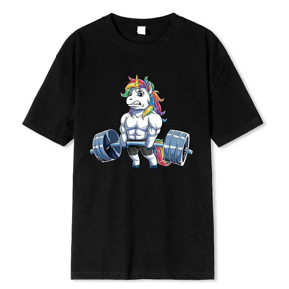 Funny Gym Unicorn Fitness Shirt - Fit2Great