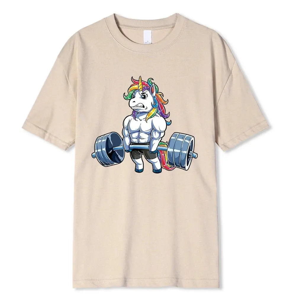 Funny Gym Unicorn Fitness Shirt - Fit2Great