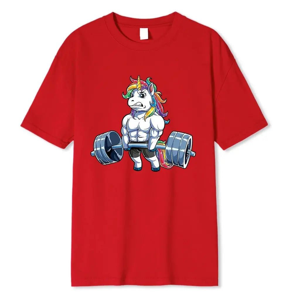 Funny Gym Unicorn Fitness Shirt - Fit2Great