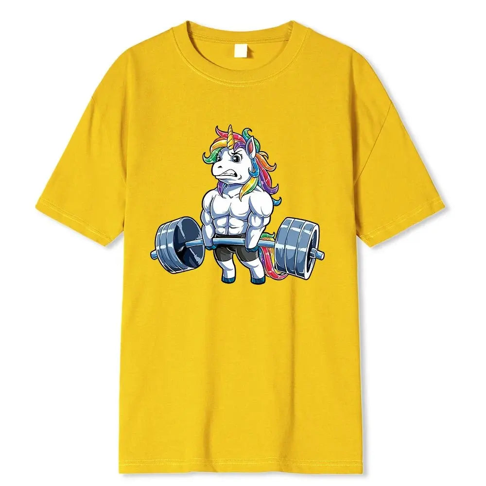 Funny Gym Unicorn Fitness Shirt - Fit2Great