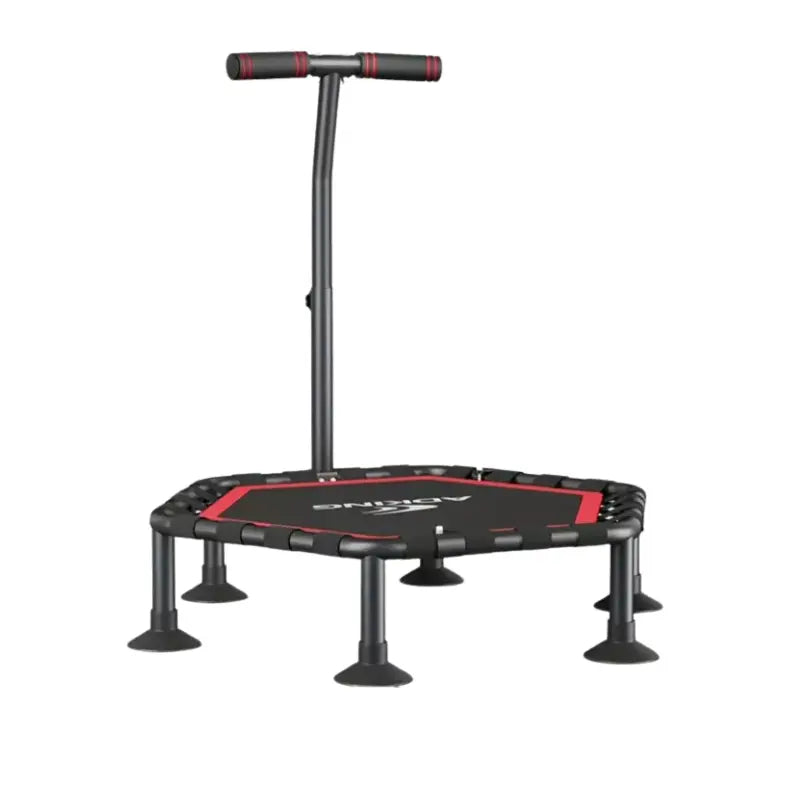 Indoor Fitness Trampoline with Handrail TM