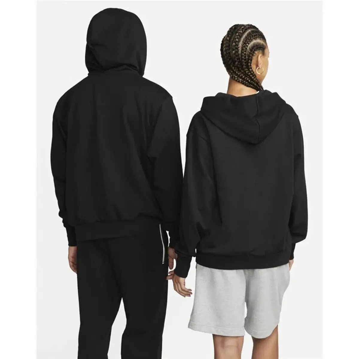 Men’s Sweatshirt without Hood Nike Dri-FIT Standard Black Nike