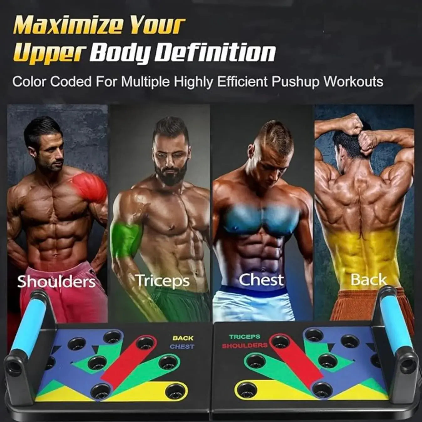 Multi-Functional Push-Up Board — Train Chest, Arms & Shoulders Effectief Fit2Great