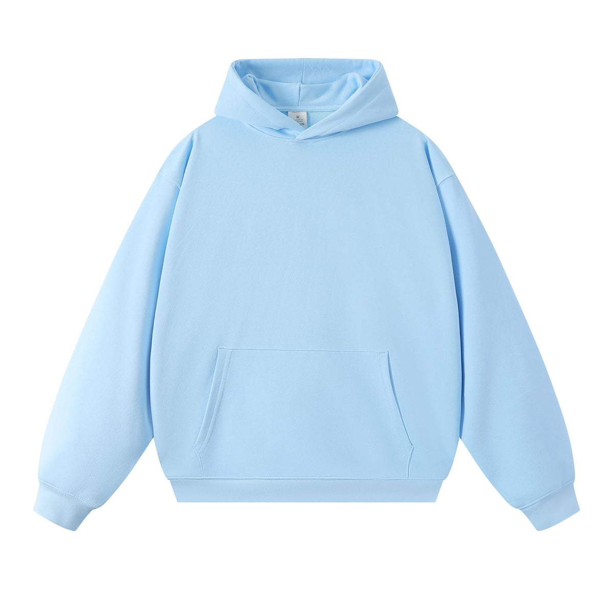 Sweatshirt 380g Terry Spring and Autumn American Style Thin Drop Shoulder Loose Fit Solid Color Hoodie for Men Trendy Versatile Fit2Great