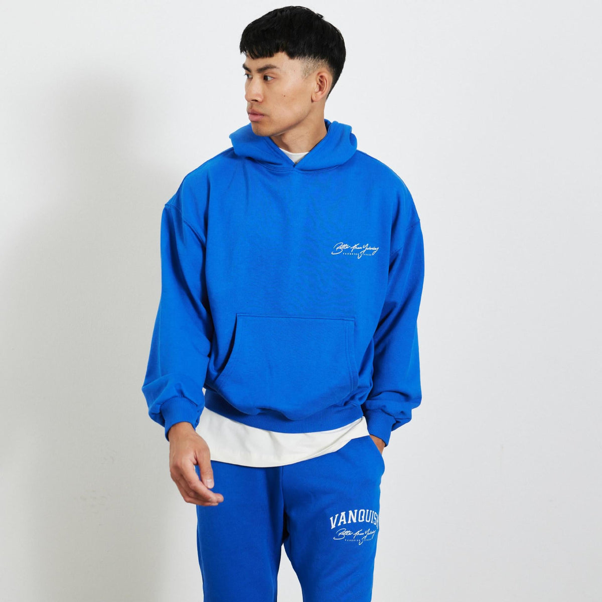 Autumn and Winter Muscle Fitness Sweater Men's Loose Training Running Hoodie Outer Wear All-match Pullover Top New Fashion Fit2Great