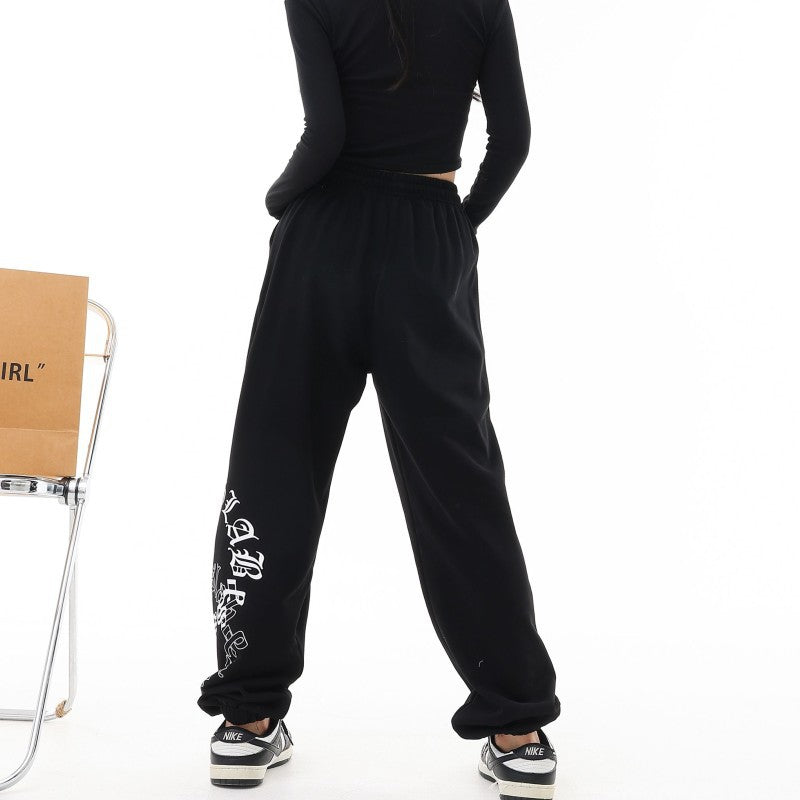 American-Style Loose Straight-Leg Jogger Sweatpants Autumn and Winter New Slimming Harem Dance Pants Casual Pants Street Dance Jazz Dance Fit2Great