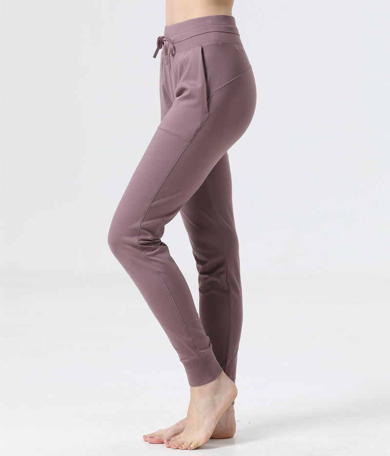 Swiftspeed Women's Casual High-Waisted Jogger Pants for Sports and Fitness with Drawstring, Jogger Yoga Pants Fit2Great