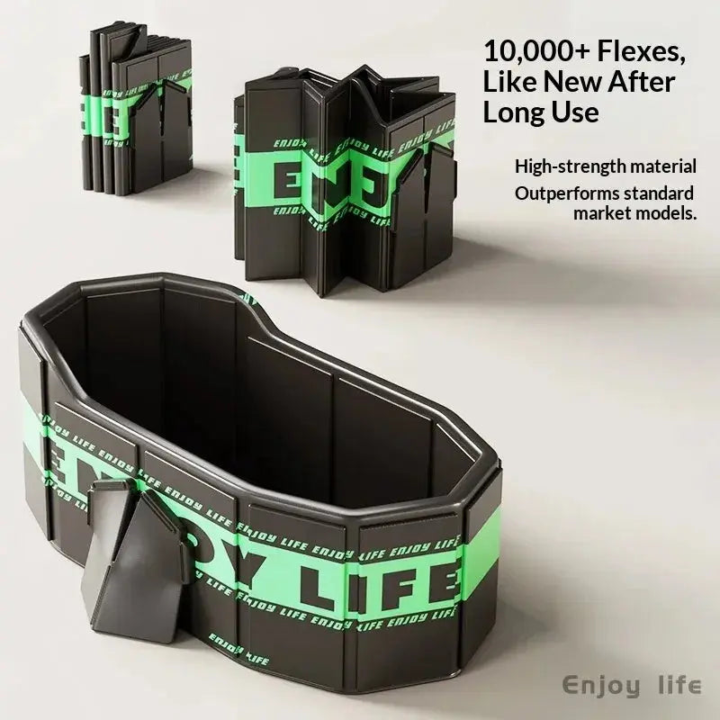 Portable Foldable Ice Bath Tub | Cold Water Therapy Recovery Bath