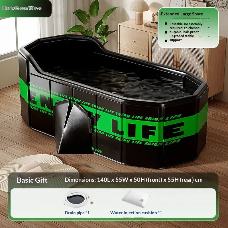Portable Foldable Ice Bath Tub | Cold Water Therapy Recovery Bath