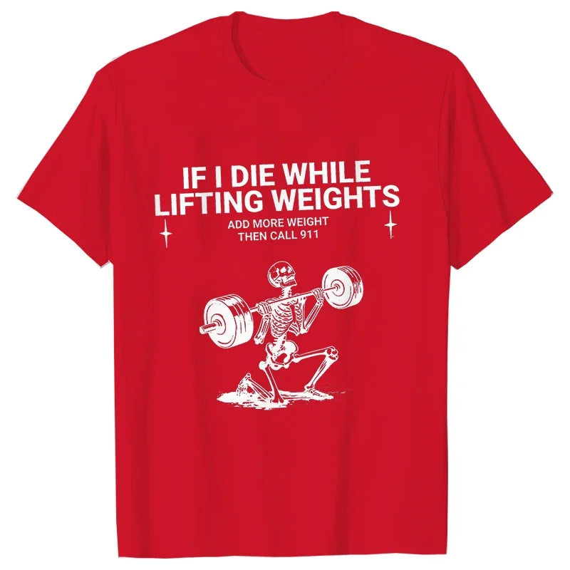 Gym Workout T-shirts for Men Clothing Funny Weightlifting Tshirts Short Sleeve Tops Clothes Fitness Exercise Tee Shirts Homme Fit2Great
