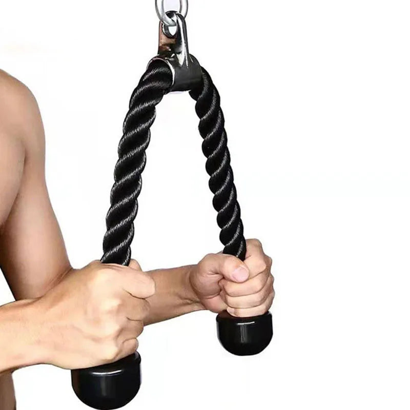 Triceps Rope Pull Down Cable – Durable, Comfortable Grip