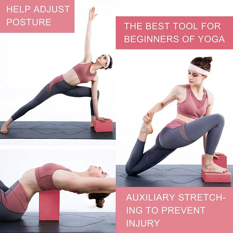 Fit2Great Body Shaping Yoga Block – EVA Foam for Balance & Support
