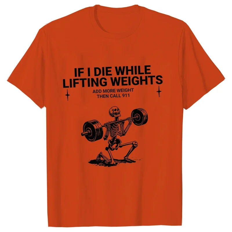 Gym Workout T-shirts for Men Clothing Funny Weightlifting Tshirts Short Sleeve Tops Clothes Fitness Exercise Tee Shirts Homme Fit2Great