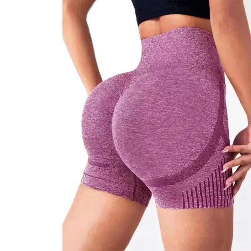 Women Yoga Shorts High Waist Workout Shorts Fitness Yoga Lift Butt Fitness Ladies Yoga Gym Running Short Pants Sportswear Fit2Great