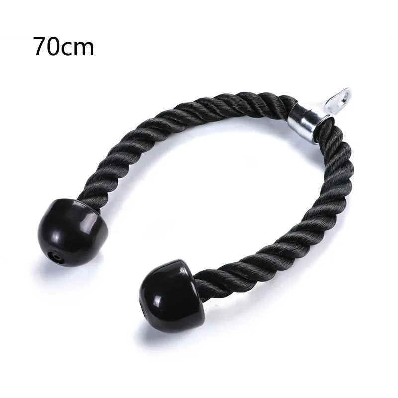 Triceps Rope Pull Down Cable – Durable, Comfortable Grip