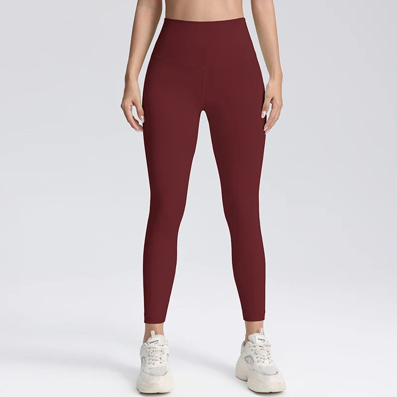 Yoga 9-point Pants for Women, High Waist, Tummy Control, Hip Lifting, Running, Fitness Training, Quick-drying Cycling Pants Fit2Great