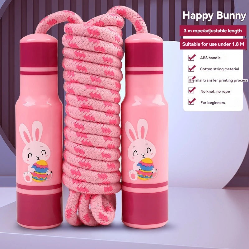Adjustable Cotton Jump Ropes For Kids