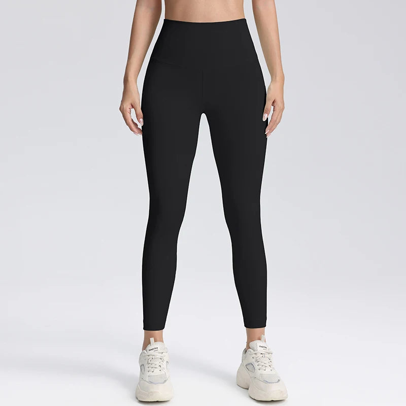Yoga 9-point Pants for Women, High Waist, Tummy Control, Hip Lifting, Running, Fitness Training, Quick-drying Cycling Pants Fit2Great
