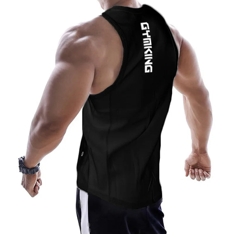 Fitness Clothing Men Muscle Shirt Cotton Men Tank Top Workout Bodybuilding Men Sportwear Tank Top Sleeveless Vest Fit2Great