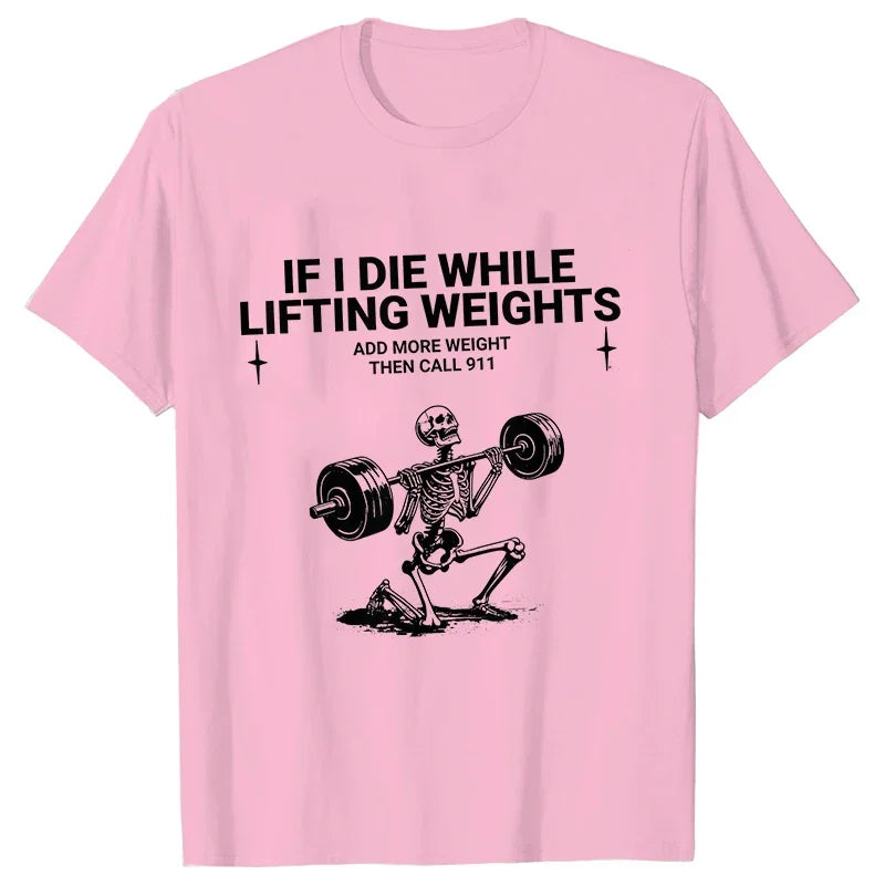 Gym Workout T-shirts for Men Clothing Funny Weightlifting Tshirts Short Sleeve Tops Clothes Fitness Exercise Tee Shirts Homme Fit2Great