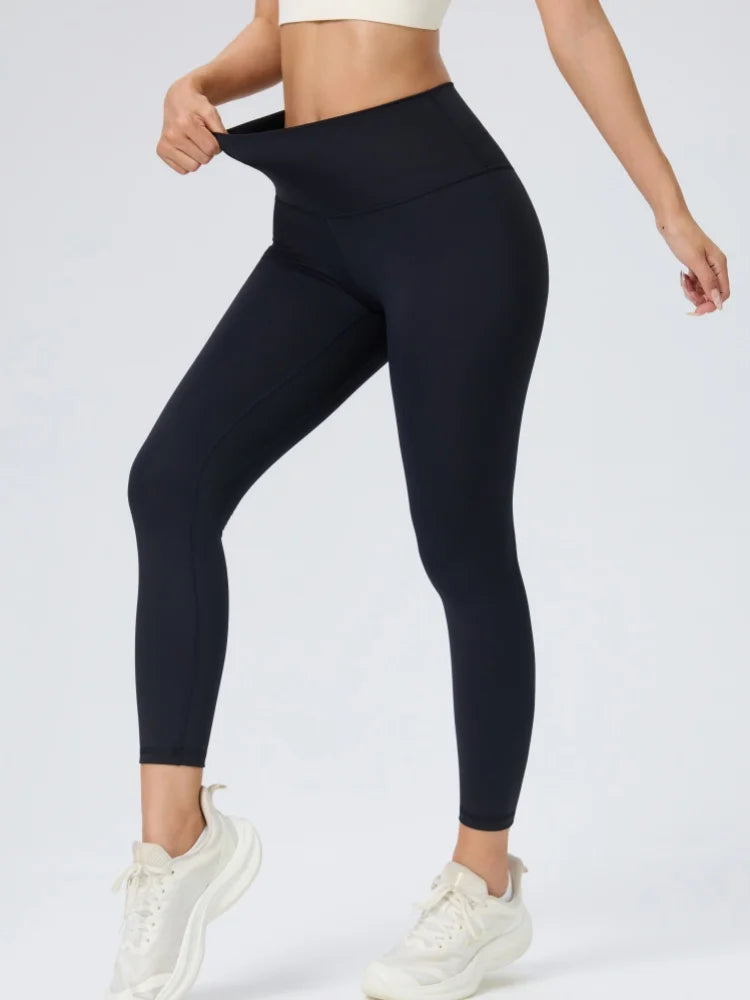 Yoga 9-point Pants for Women, High Waist, Tummy Control, Hip Lifting, Running, Fitness Training, Quick-drying Cycling Pants Fit2Great