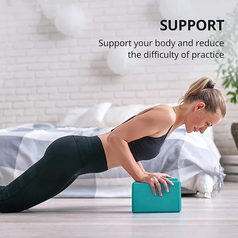 Fit2Great Body Shaping Yoga Block – EVA Foam for Balance & Support