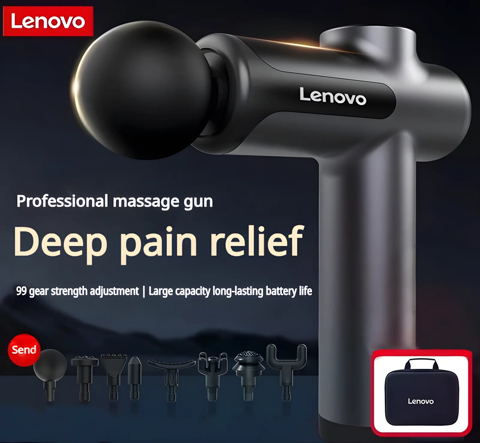 Deep Tissue Muscle Relief Tool – Relieves Soreness & Tension