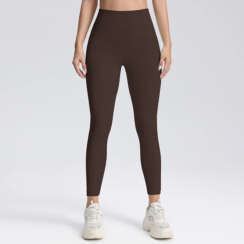 Yoga 9-point Pants for Women, High Waist, Tummy Control, Hip Lifting, Running, Fitness Training, Quick-drying Cycling Pants Fit2Great