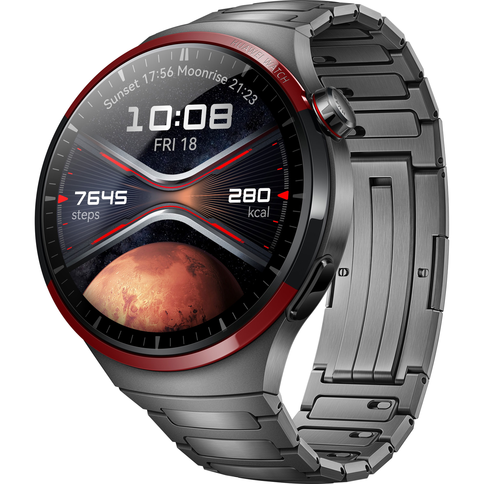Smartwatch Huawei Watch 4 Pro, Space Edition Grey Aerospace-Grade Titanium Case (55020BXL) Huawei