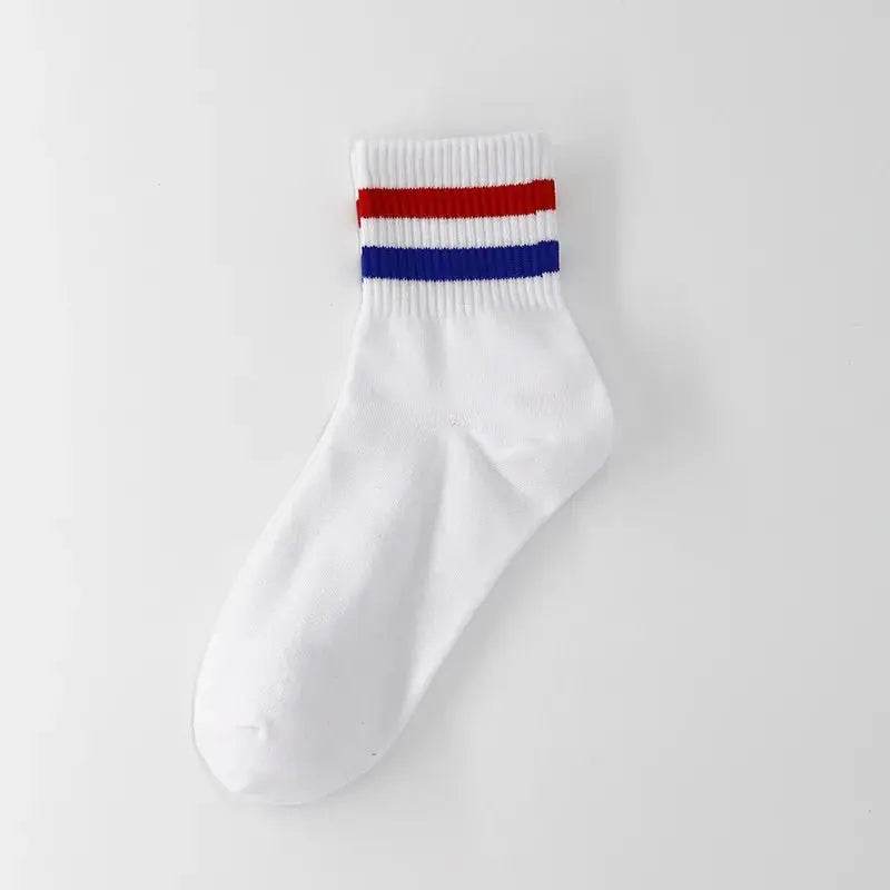 Vintage Two-Stripes Sports Socks - Fit2Great