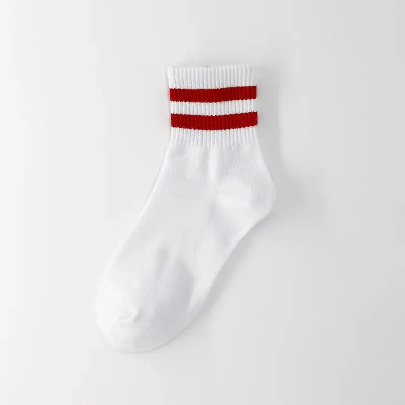 Vintage Two-Stripes Sports Socks - Fit2Great