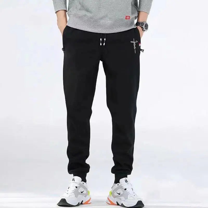 Winter Warm Pants Men's Thick Thermal Trousers Men Fitness Jogging Drawstring Pants Male Sweatpants M-5Xl Fit2Great