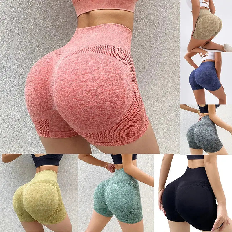 Women Shorts Sports For Women New Cycling Jogging Fitness High Waist Push Up Gym Shorts Leggings Women Yoga Clothing Fit2Great