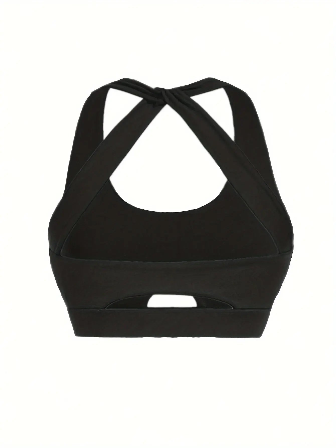 Women's Yoga Outfit Set, 3-Piece Athletic Wear, Breathable, Solid Color, Fitness Clothing Include Pants, Sports Bra And Long Sleeve Top( Without Accessory ) Fit2Great