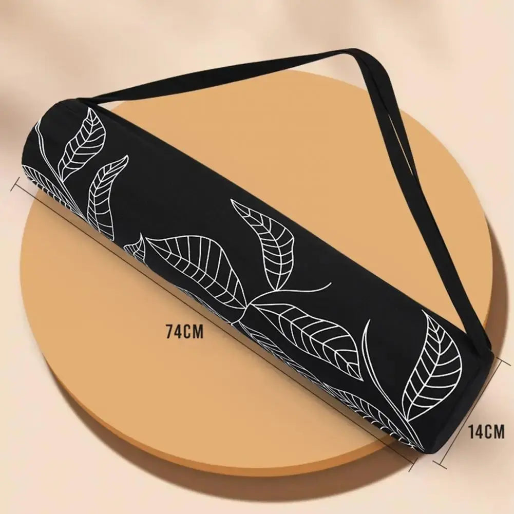 Yoga Mat Bag Pilates Fitness Workout Leaf Print - Fit2Great