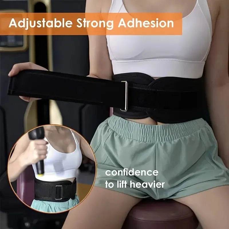 Adjustable Back Support Belt – Lower Back Brace for Women & Men - Fit2Great