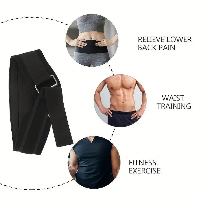 Adjustable Back Support Belt – Lower Back Brace for Women & Men - Fit2Great