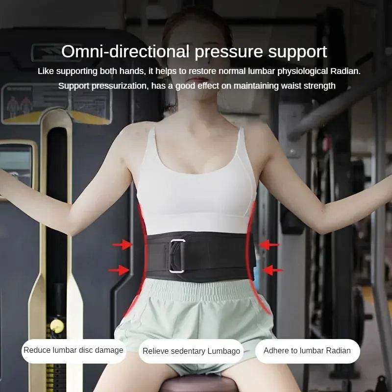 Adjustable Back Support Belt – Lower Back Brace for Women & Men - Fit2Great