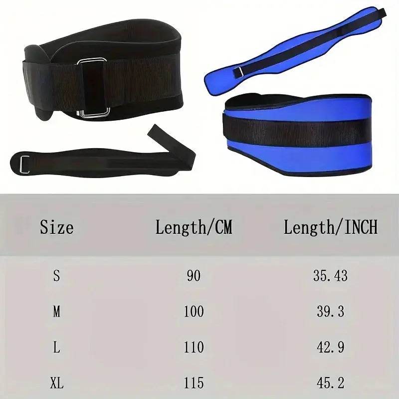 Adjustable Back Support Belt – Lower Back Brace for Women & Men - Fit2Great